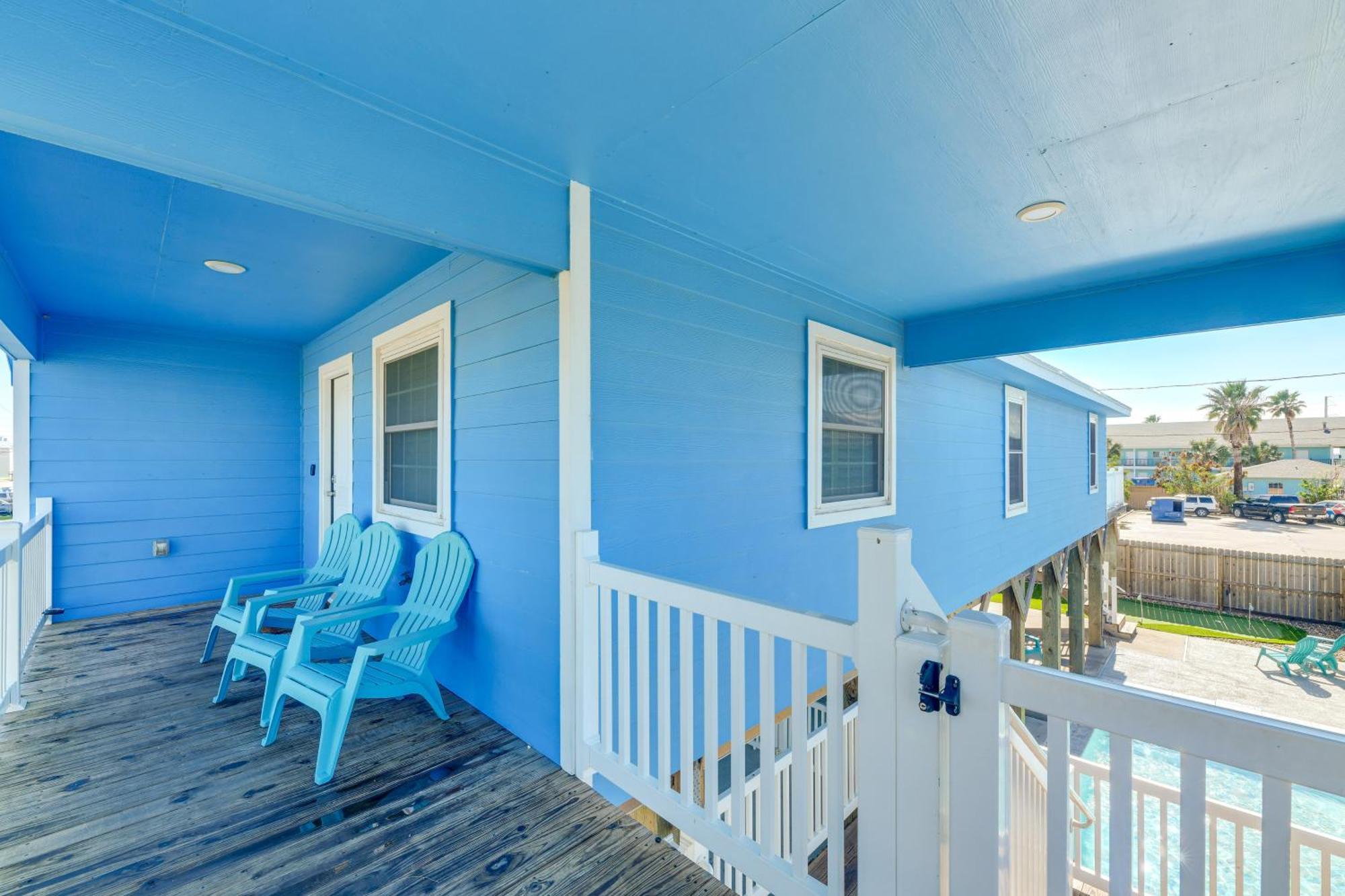 Trendy Port Aransas Home With Private Pool And Deck! ภายนอก รูปภาพ